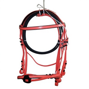 Accesorios ecuestres de PVC de alta calidad personalizables, duraderos, de color sólido, con hebilla ajustable para caballos. - Product Image 2