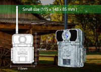 Caméra de surveillance de la faune KG892 IP67 étanche HD 20MP GSM MMS pour la surveillance de la faune