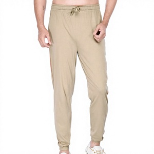 Pantalon Homme Confortable en Tissu Mi-Lourd Coupe Droite Écologique Respirant pour Tenue Décontractée ou Professionnelle Quotidienne - Product Image 1