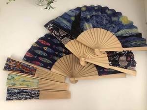 Ventilador de Mano de Madera Personalizado para Decoración de Bodas, Precio de Fábrica, Venta Caliente, MOQ Bajo - Product Image 2