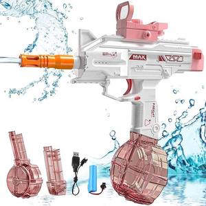 Uzi Long Sword pistola de agua eléctrica de alta capacidad 57,5 CM juguete de chorro automático para niños - Product Image 4
