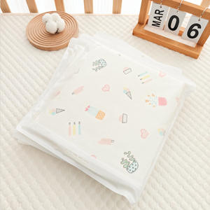 Cambiador de Pañales Portátil para Bebé, Impermeable, con Diseño de Dibujos Animados, Tamaño Personalizado, Transpirable, Lavable, de Algodón, para Bebés de 0 a 3 Años, Kemikeai - Product Image 4