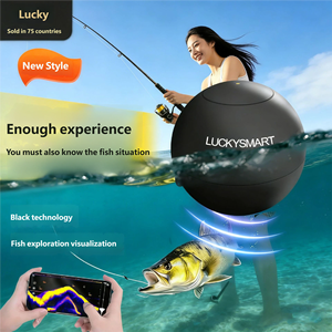 LS-2W ค้นหาปลาโชคดีลำแสงเดียวเสียงสะท้อนไร้สาย buscador de peces ด้วย iOS Android App Download - Product Image 2