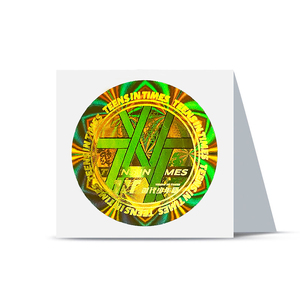 Tùy chỉnh an ninh ba chiều Sticker Holographic Sticker vàng 3D Tính xác thực ba chiều nhãn - Product Image 4
