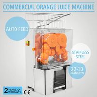 Offre Spéciale automatique presse-agrumes fruits frais machine Orange citron agrumes jus extracteur Orange presse-agrumes distributeur Machine