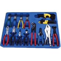 Ensemble de 305 pièces d'outils de réparation automobile à entretien rapide, chariot à outils, boîte à outils pour voiture