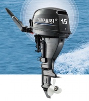 Moteur hors-bord YAMABISI 2026 tout neuf, 4 temps, 15 CV, moteur de bateau marin à vendre