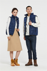 Caldo inverno 2025 gilet da uomo Plus Size OEM & ODM gilet da lavoro invernale senza maniche - Product Image 5