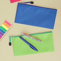 Carpeta de Archivos de PVC Plástico Directo de Fábrica, Bolsa Impermeable para Lápices, Bolsa de Archivos Multiusos para Organizador de Artículos Esenciales de Viaje