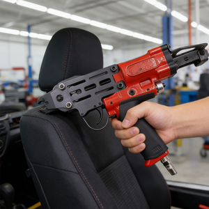 Alicate Neumático OEM Personalizable JC7C <span class=keywords><strong>de</strong></span> 24mm para Anillos <span class=keywords><strong>de</strong></span> Cerdo, Herramienta <span class=keywords><strong>de</strong></span> Tapicería, <span class=keywords><strong>Pistola</strong></span> <span class=keywords><strong>de</strong></span> Grapas en C, Clavadora Neumática <span class=keywords><strong>de</strong></span> Anillos <span class=keywords><strong>de</strong></span> Cerdo <span class=keywords><strong>de</strong></span> Aluminio con 130 Piezas - Product Image 4