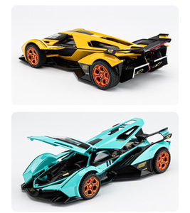 <span class=keywords><strong>V12</strong></span> modellino <span class=keywords><strong>auto</strong></span> giocattolo, 1:32 scala di tirare indietro <span class=keywords><strong>auto</strong></span> da corsa con luce e suono, in metallo modello di <span class=keywords><strong>auto</strong></span> per bambini giocattolo regalo - Product Image 4