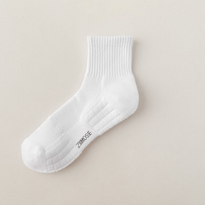 Người Đàn Ông Của Thể Thao Vớ Đệm Đế Rắn Màu Đen Và Trắng Cotton Thoáng Khí Vớ - Product Image 3