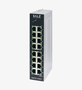 SALZ Automation 16-Port Unmanaged Industrial <b>Ethernet</b> <b>Switch</b> DIN-Rail-<b>SWITCH</b> SA-1016-TX-01-00 - Product Image 1