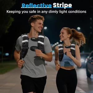 Có thể điều chỉnh trọng lượng-mang sắt cát vest cho nam giới và phụ nữ tập thể dục chạy & <span class=keywords><strong>aerobic</strong></span> tập thể dục sức mạnh đào tạo vest - Product Image 6