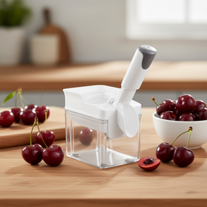 Descorazonador de Cerezas Leifheit Cherrymat 3.0, Herramienta Manual para Quitar Semillas de Frutas, Utensilio de Cocina - Product Image 3