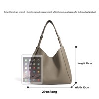 Sac à bandoulière haut de gamme pour femmes en cuir de vachette véritable couche supérieure simple épaule fermeture ouverte Niche Design Polyester