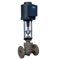 Vanne de régulation électrique à commande manuelle ZAZP ZDLP à siège unique pour le contrôle du débit d'eau/gaz/huile à température modérée, fabriquée en Chine