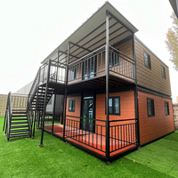 Maison en conteneur extensible de 20 pieds 30 pieds 40 pieds Maison mobile pour hôtel Bureau Villa Hôpital Extérieur