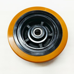 0009903911 Conjunto de Rueda de Carga de Poliuretano Rueda con Rodamiento Vulkollan 350x100 para Piezas de Montacargas R20 R25 FMX20 FMX25 - Product Image 5