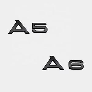 Convient aux badges <span class=keywords><strong>Audi</strong></span> Badges de numéro arrière Badges 4WD Badges latéraux et badges de déplacement pour les modèles A3/A4L/A6L/A8L Décoratifs - Product Image 3