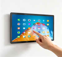 Tablette Android murale intelligente 21,5 pouces avec écran tactile LCD, Android 13, NFC, RFID, POE, 1920*1080, pour la maison intelligente