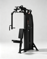 Machine à papillon professionnelle en acier GS-5047 avec pile de poids de 100 kg pour la musculation et l'entraînement physique