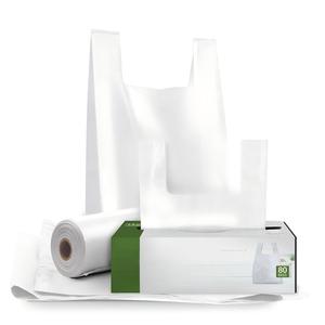 ถุงขยะแบบเสื้อยืด ถุงพลาสติกแบบเสื้อกั๊ก สำหรับใช้ในครัวเรือน ซูเปอร์มาร์เก็ต ร้านอาหาร และเชิงพาณิชย์ - Product Image 2