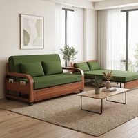 Multifunktionales Klappbares Schlafsofa Modernes Einzelbett für Erwachsene mit Stauraum für Schlafzimmer, Balkon, Kleine Haushalte und Wohnzimmer