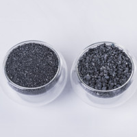 Carbure de silicium SiC 93% Noir Grain sphérique 2-6mm Remplissage réfractaire pour la fabrication de petites séries de fonderie de fer