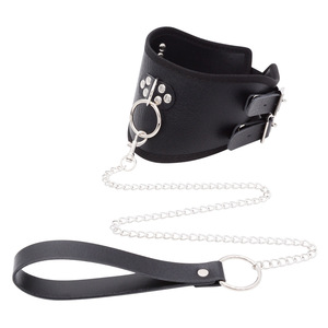 Vente en gros BDSM Collier Esclave Bondage Conditionnement Adulte Erotica Noir Sexy Cou Manches - Product Image 1