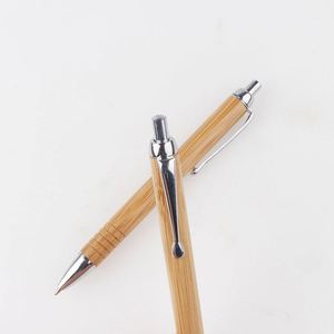 Selling Press Bamboo Ballpoint <b>Pen</b> Promotional Customized Personal Logo Printed for Office Stationery Ball <b>Pens</b> - Product Image 2