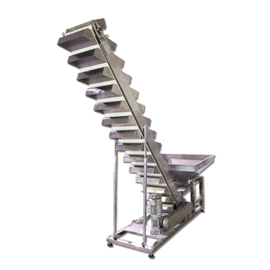 Taşınabilir kova modüler eğimli Z tipi bant konveyör titreşimli hazne - Product Image 2