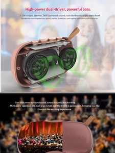 Nouveau haut-parleur sans fil portable Newmine <span class=keywords><strong>Micro</strong></span> K33 Mini 2026 pour extérieur avec batterie au lithium intégrée, interphone cloud 2.0 canaux et fonction <span class=keywords><strong>SOS</strong></span> avancée - Product Image 3