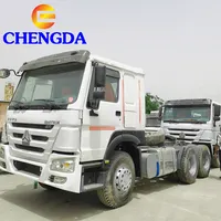 Sino Howo 6x4 ikinci el taşıyıcı 371hp traktör kamyon fiyat