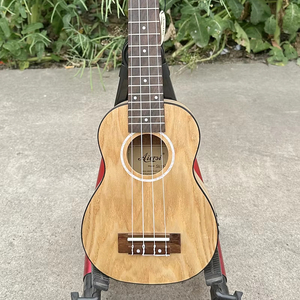 Ukulele Soprano Aiersi da 21 Pollici in Frassino Trapuntato, Portatile, con Logo Personalizzato OEM ODM, Strumento a Corda Hawaiano, Vendita all'Ingrosso dalla Fabbrica - Product Image 4