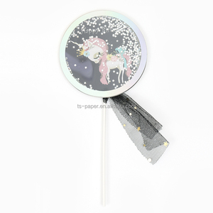 Decorazioni <span class=keywords><strong>per</strong></span> Torte a Forma <span class=keywords><strong>di</strong></span> Unicorno Usa e Getta Ecologiche all'Ingrosso <span class=keywords><strong>per</strong></span> Feste <span class=keywords><strong>di</strong></span> <span class=keywords><strong>Compleanno</strong></span> - Product Image 5