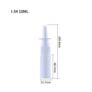 Portable Nasal <b>Spray</b> 10ml 20ml 30ml Mist Nasal Inhaler Plastic Medical HDPE Nose Mouth Nasal <b>Spray</b> Bottle - Product Image 4