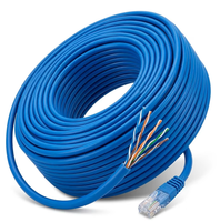 Cable de Red de Alto Rendimiento Cat6 Cat5E UTP FTP SFTP, Cable LAN que Pasa la Prueba Fluke, 305m 1000ft, Cable de Cobre Desnudo