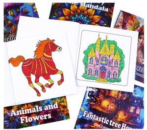 Livre de coloriage Fuzzy Hygge : Animaux mignons audacieux et faciles à colorier, pour une vie douillette – Livre de coloriage pour adultes et adolescents, pour soulager le stress et la peinture artistique - Product Image 4