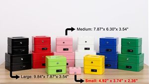 Multi-Size High Quality Money Safe <b>Box</b> with Security <b>Lock</b> Durable Double Storage <b>Box</b> - Product Image 6