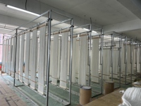 Module de purification des eaux usées en PVDF 220V, membrane à fibres creuses de type rideau PES, traitement de l'eau MBR