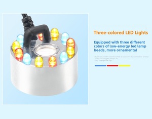Atomizador para Acuario Pequeño con Luz LED, Generador de Niebla Jeneca, Cilindro de Plástico Ecológico, Silencioso, con Protección de Apagado Automático, para Uso en Interiores y Exteriores - Product Image 5