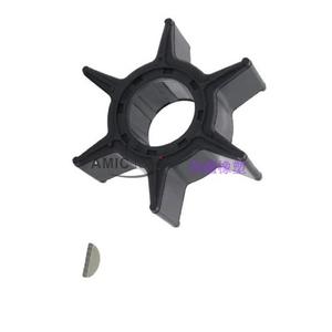 Impeller de pompe à eau en caoutchouc compatible avec les moteurs hors-bord Yamaha 6H3-44352 & Clé 90280-03024 Pièces de pompe de type fermé - Product Image 4