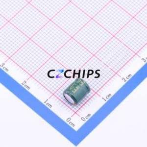 ตัวเก็บประจุแบบอิเล็กโทรไลต์อะลูมิเนียมแบบ Through-Hole รุ่น 16ME220SAX ขนาด D6.3xL7 มม. 220uF 20% 16V 280mA-100kHz - Product Image 2
