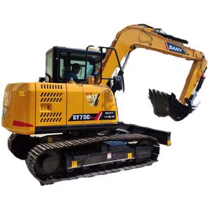 NOUVELLE pelle SY75 d'excellente qualité SANY SY75 Cpro pelle sur chenilles machine de construction avec pelle Offre Spéciale à bas prix - Product Image 1