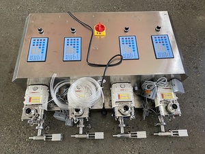 Máy chiết rót tự động 3RP trực tiếp từ nhà máy, dùng cho kem, mứt và các loại bột nhão, có phễu, bơm xoay cánh gạt vệ sinh, đạt tiêu chuẩn thực phẩm. - Product Image 4