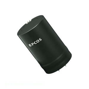 ตัวเก็บประจุแบบ Snap Through Hole รุ่น B43504E0127M000 ยี่ห้อ Manufacturer Channel ความจุ 120uF 20% 420V  วัสดุอลูมิเนียม  ขนาด 120 ยูเอฟ - Product Image 1