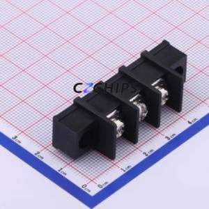 KF55SM-10.0-3P Barrier Terminal Block Through hole Component (THT),P=10mm Connector Two Sides 10mm 1x3P Straight Pin - Product Image 1