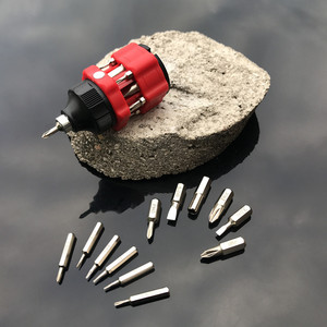 Jnt Multi Bit <b>Screwdriver</b> Set 13 In 1 Mini Portable Cross Phillips Bits For Diy Repair Tools - Product Image 2