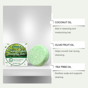 Jabón Sólido de Aceite de Árbol de Té de Marca Privada, Fórmula Nutritiva y Refrescante Anticaspa con Aceite de Coco - Product Image 5